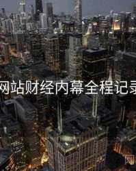 51视频网站财经内幕全程记录深解析