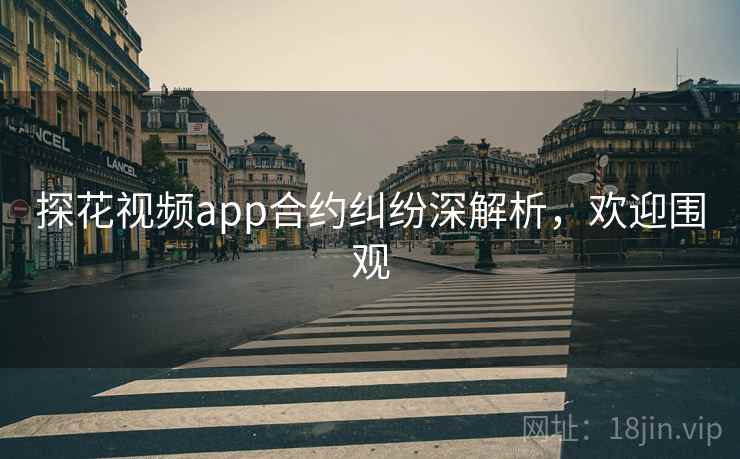 探花视频app合约纠纷深解析，欢迎围观
