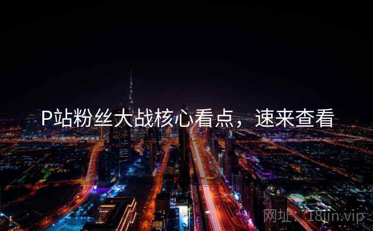 P站粉丝大战核心看点，速来查看