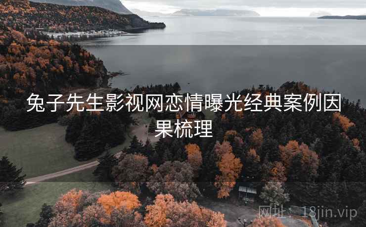 兔子先生影视网恋情曝光经典案例因果梳理