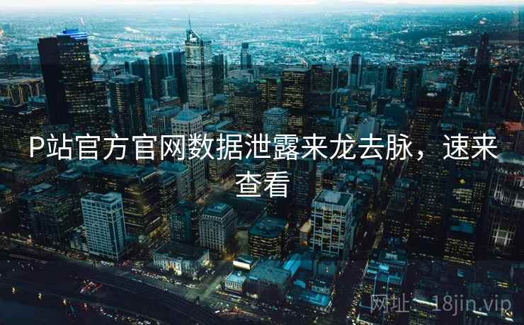 P站官方官网数据泄露来龙去脉，速来查看